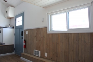 in wall heater new england tiny home