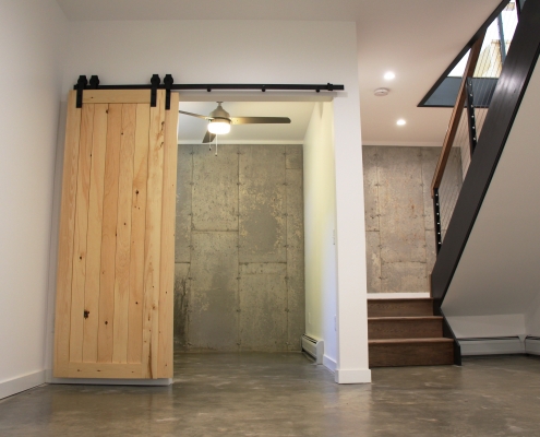 Kitchen, Lorraine Small House, Tiny House Basement